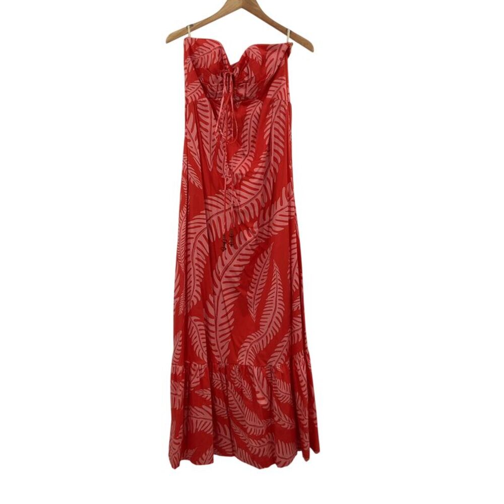 Andres Otalora Mendoza Maxi Dress Red 4